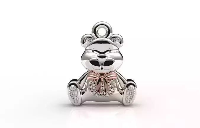 Teddy bear pendant