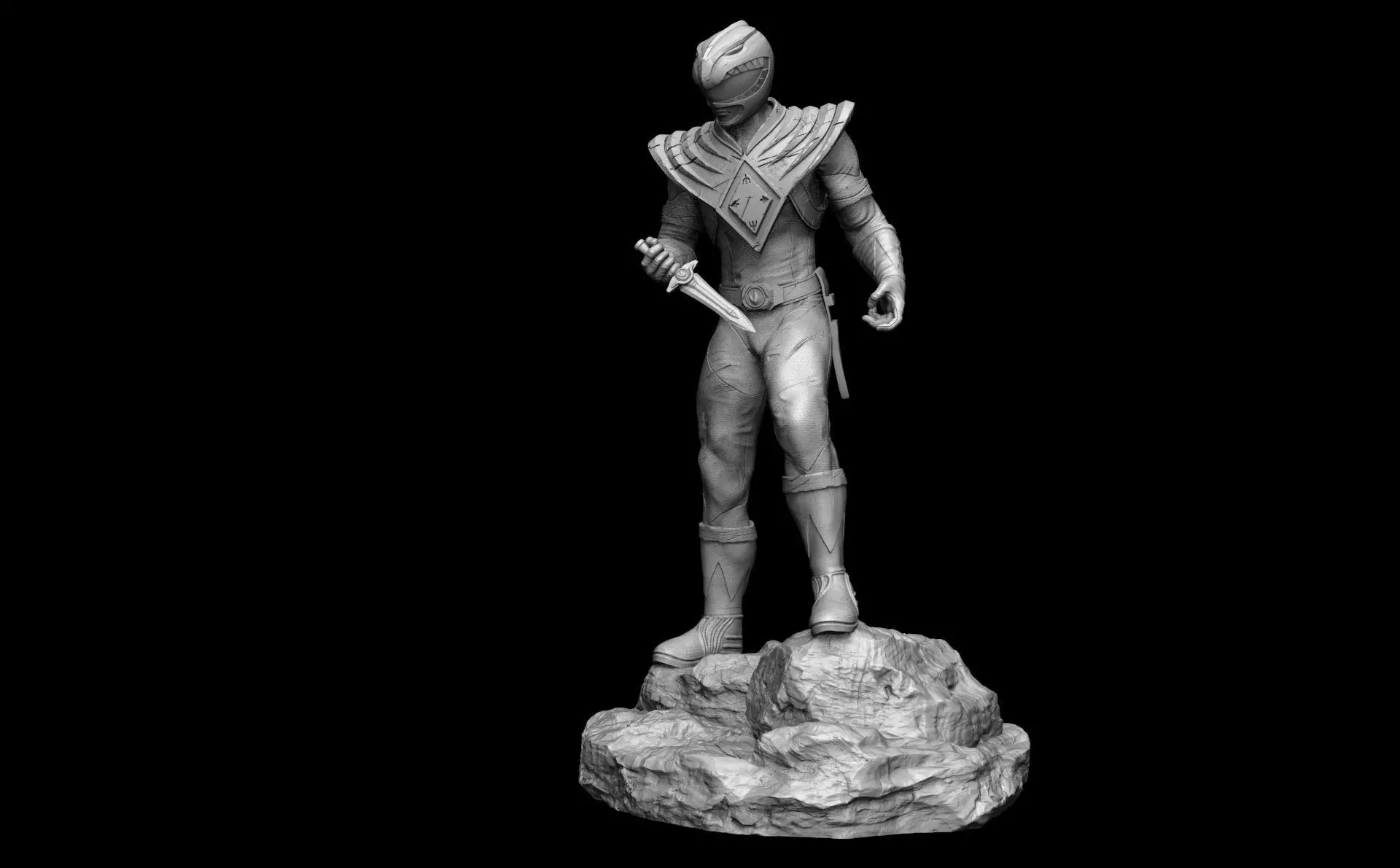 Power Ranger-Green Ranger 3D print model
