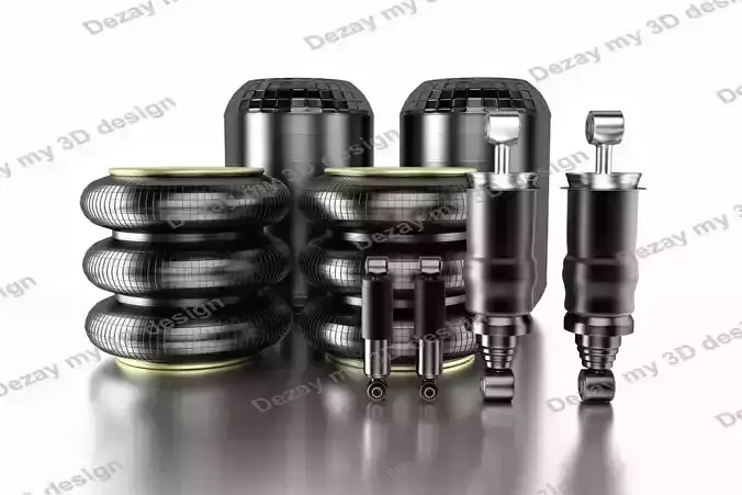 Set of trucks suspension