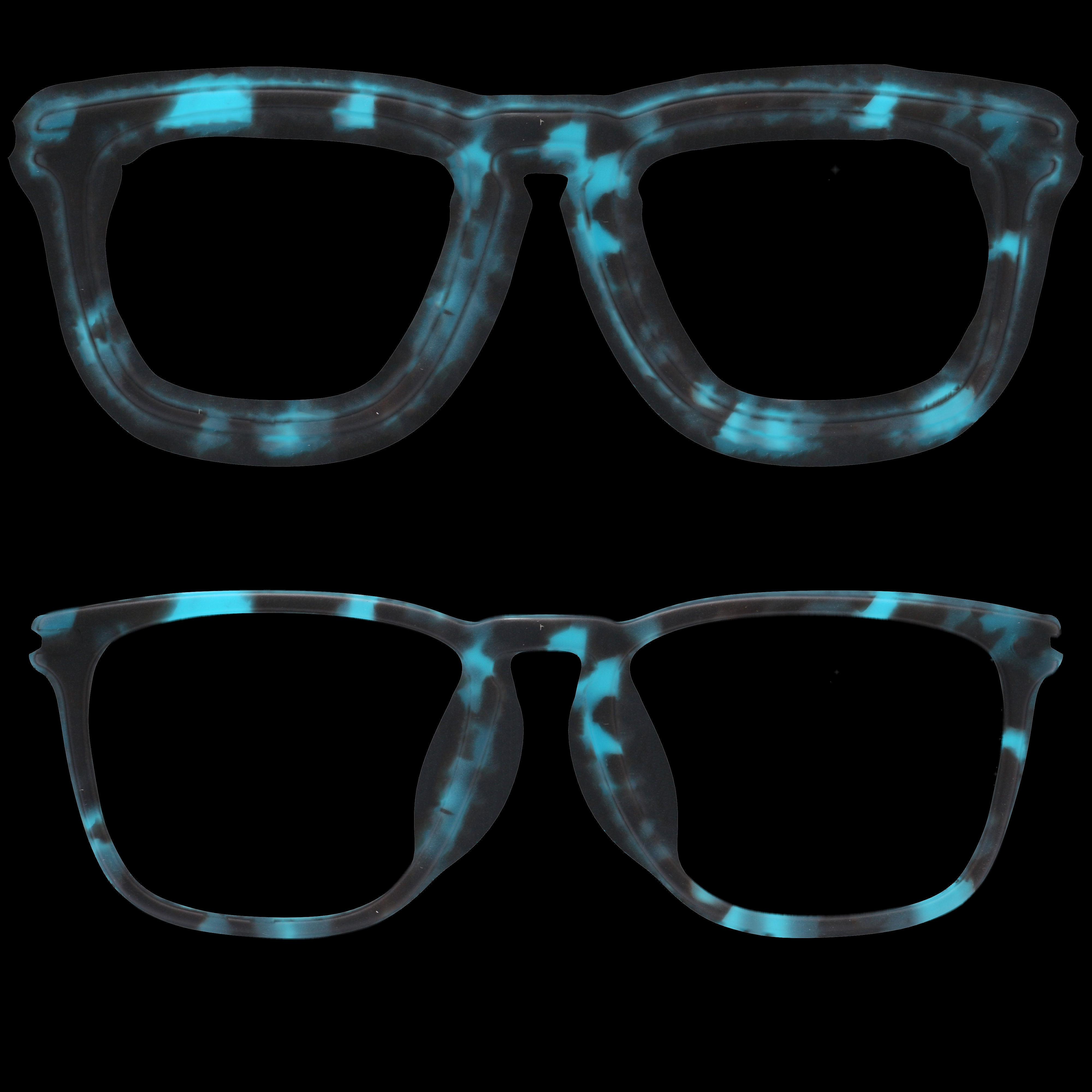 Eyeglasses for Men and Women 3D print model_8