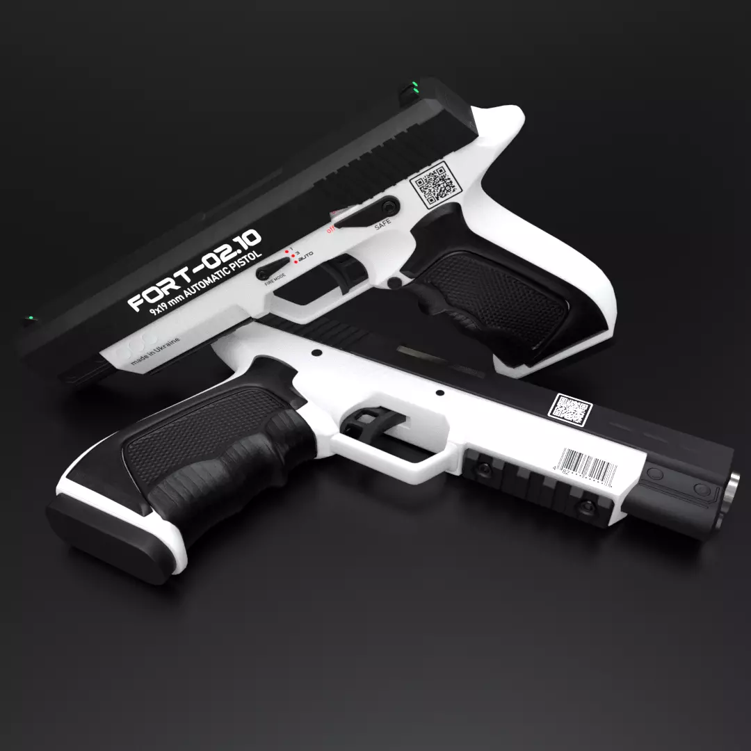 Handgun FORT-0210 3D model_0