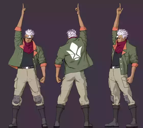 Orga Itsuka  3D print model