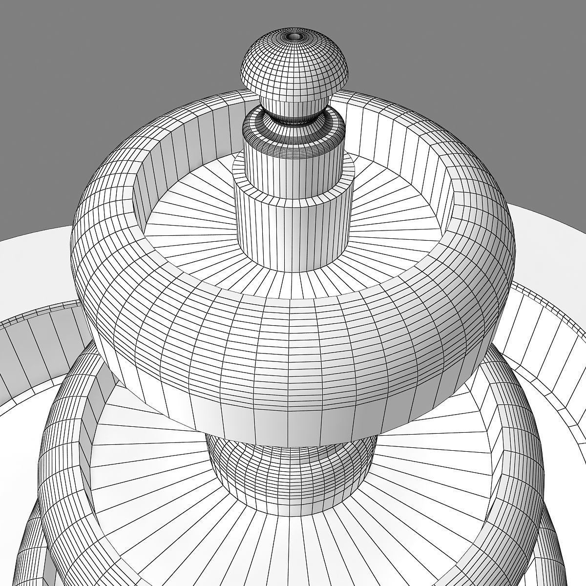 Fountain 05 3D model_20