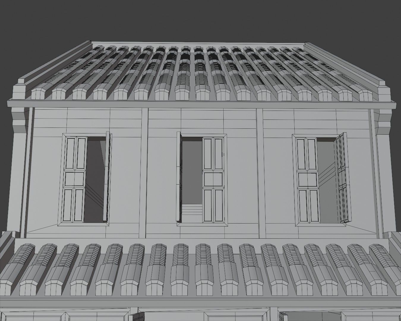 Hoi An Ancient House Pack Low-poly 3D model_18