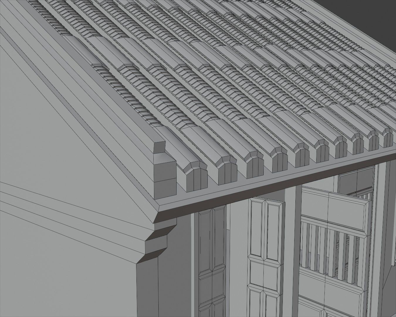 Hoi An Ancient House Pack Low-poly 3D model_16