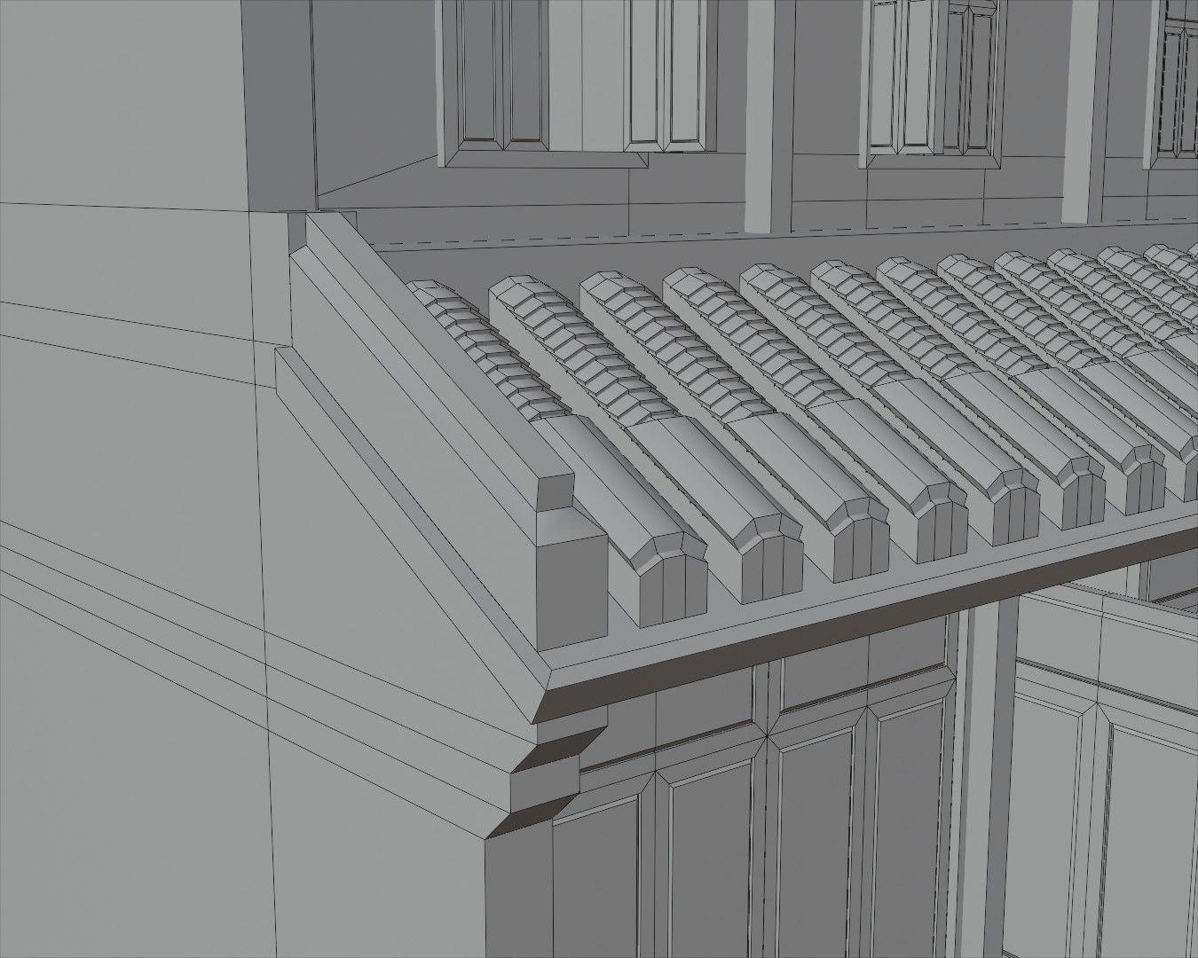 Hoi An Ancient House Pack Low-poly 3D model_19