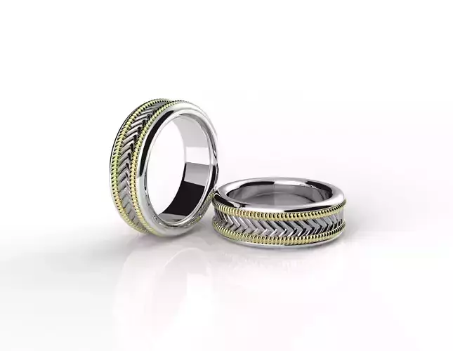 Rope Braided Ring Band