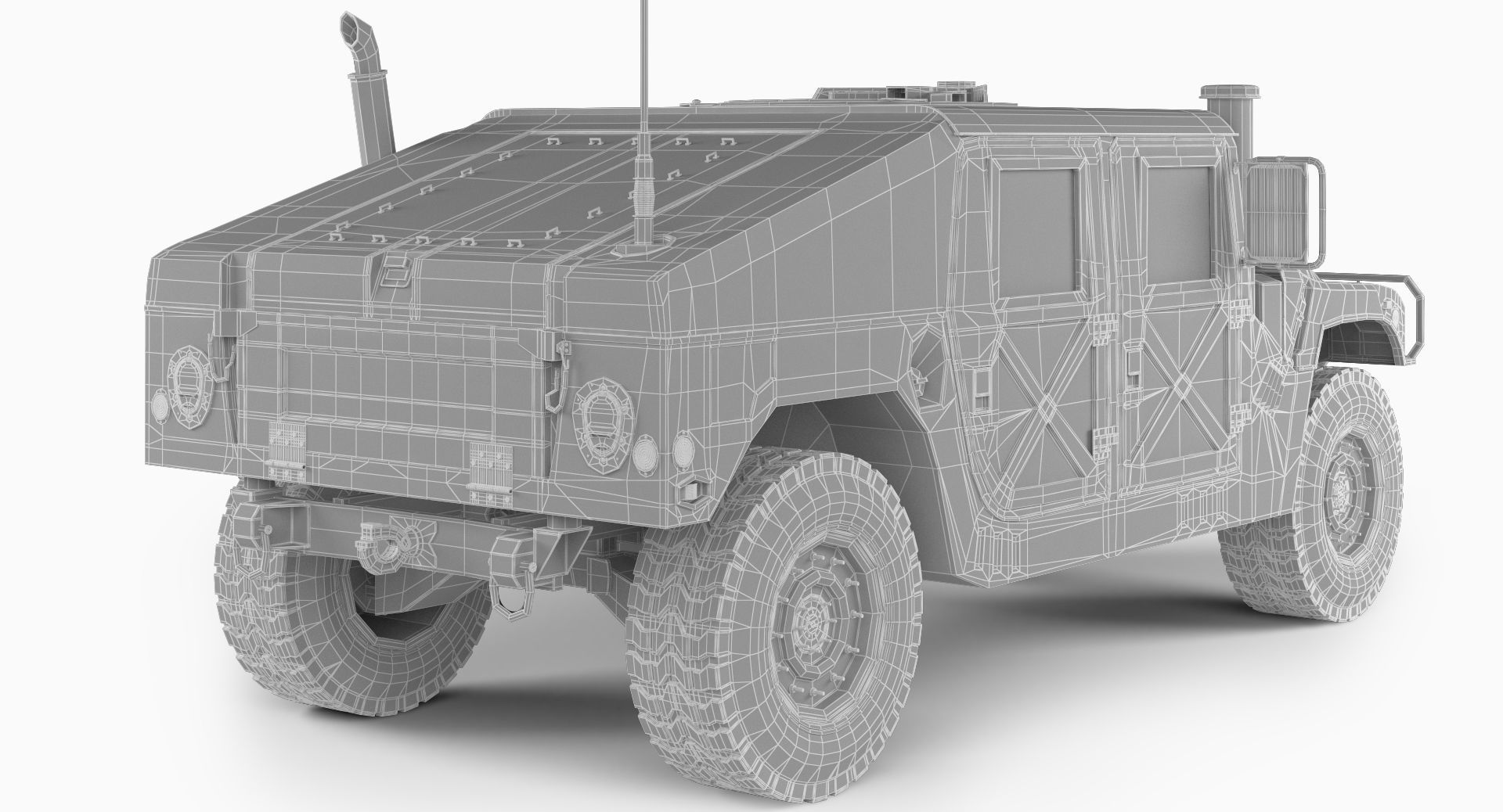 Humvee 3D model_8