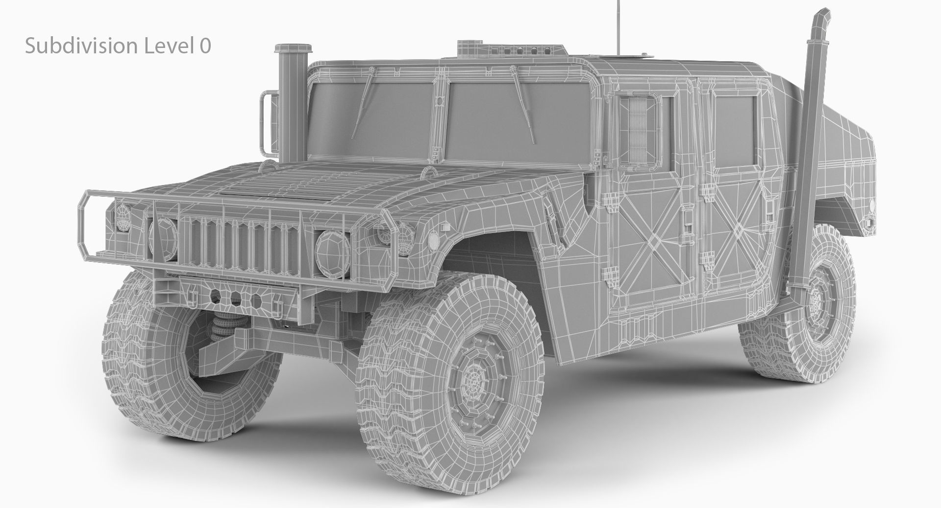 Humvee 3D model_7