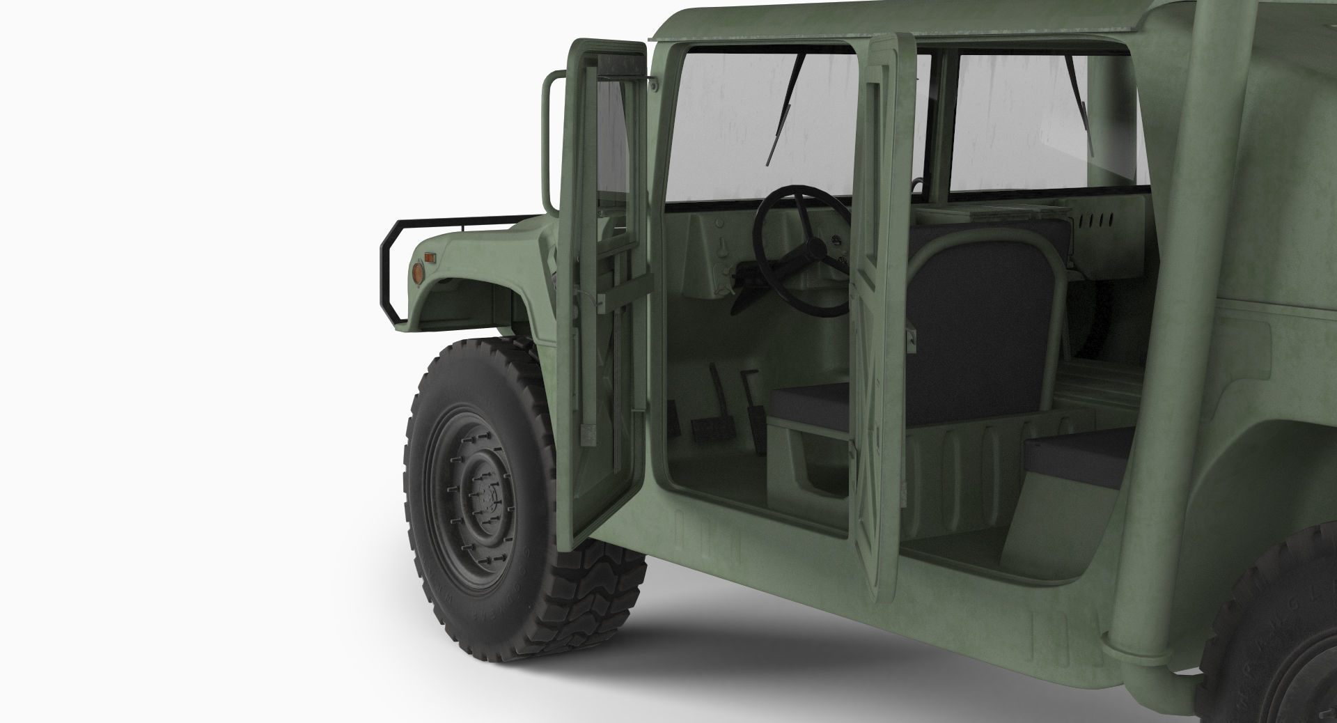 Humvee 3D model_3