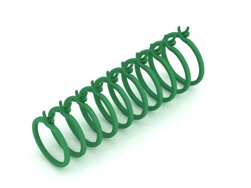 4 Claw Twisted Solitaire ring 3dmodel 3D print model_8