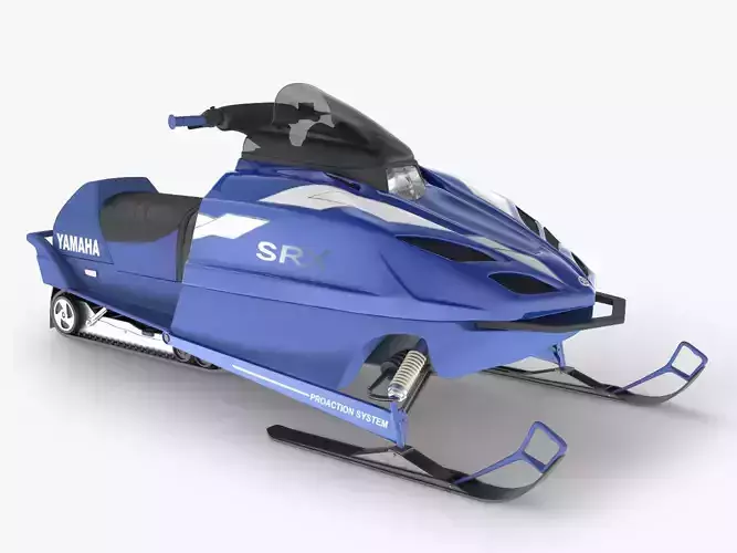 Snowmobile yamaha