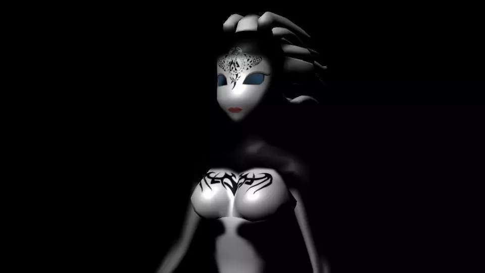 Ariel Bold the Mermaid 3D model