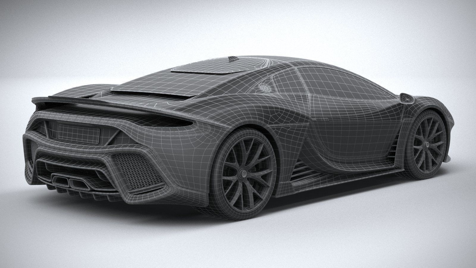 Generic Supercar 2020 3D model_29