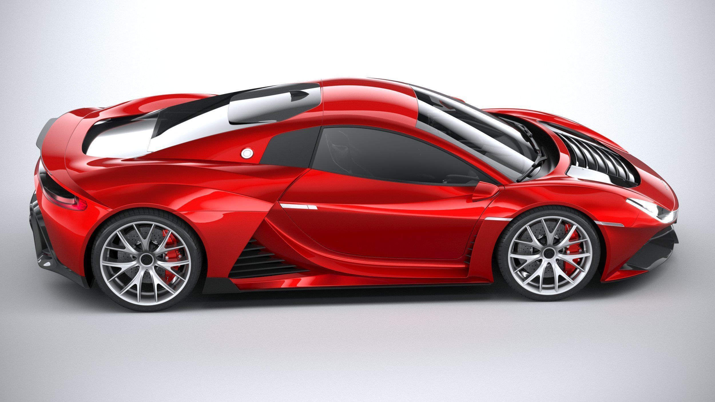 Generic Supercar 2020 3D model_11