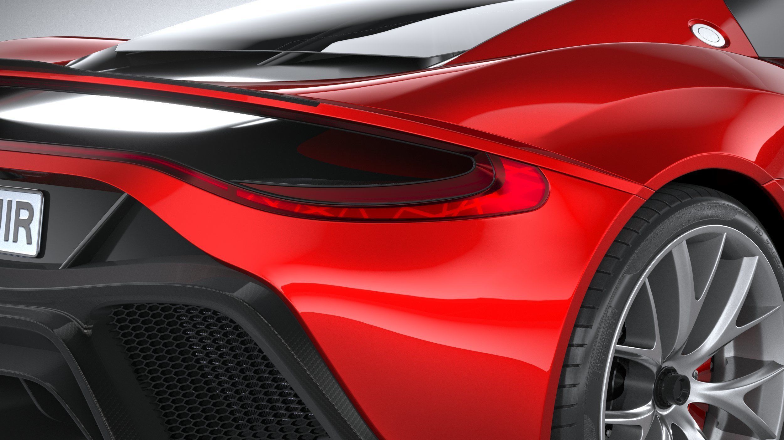 Generic Supercar 2020 3D model_18