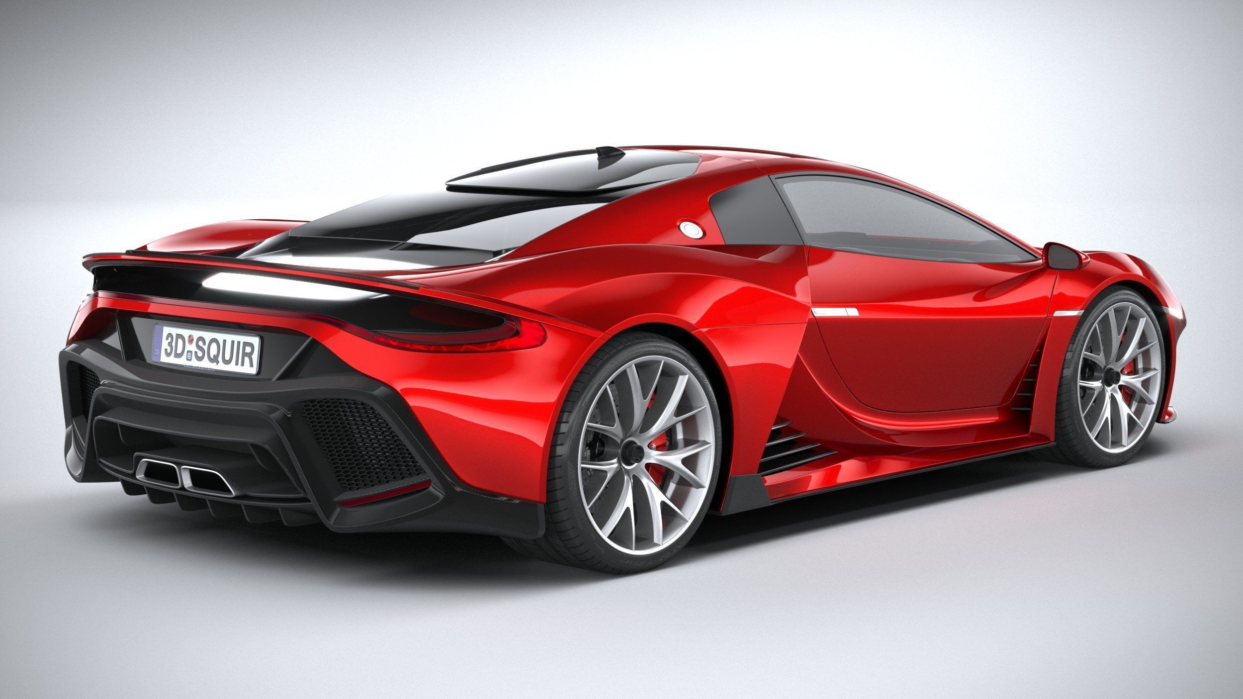 Generic Supercar 2020 3D model_17