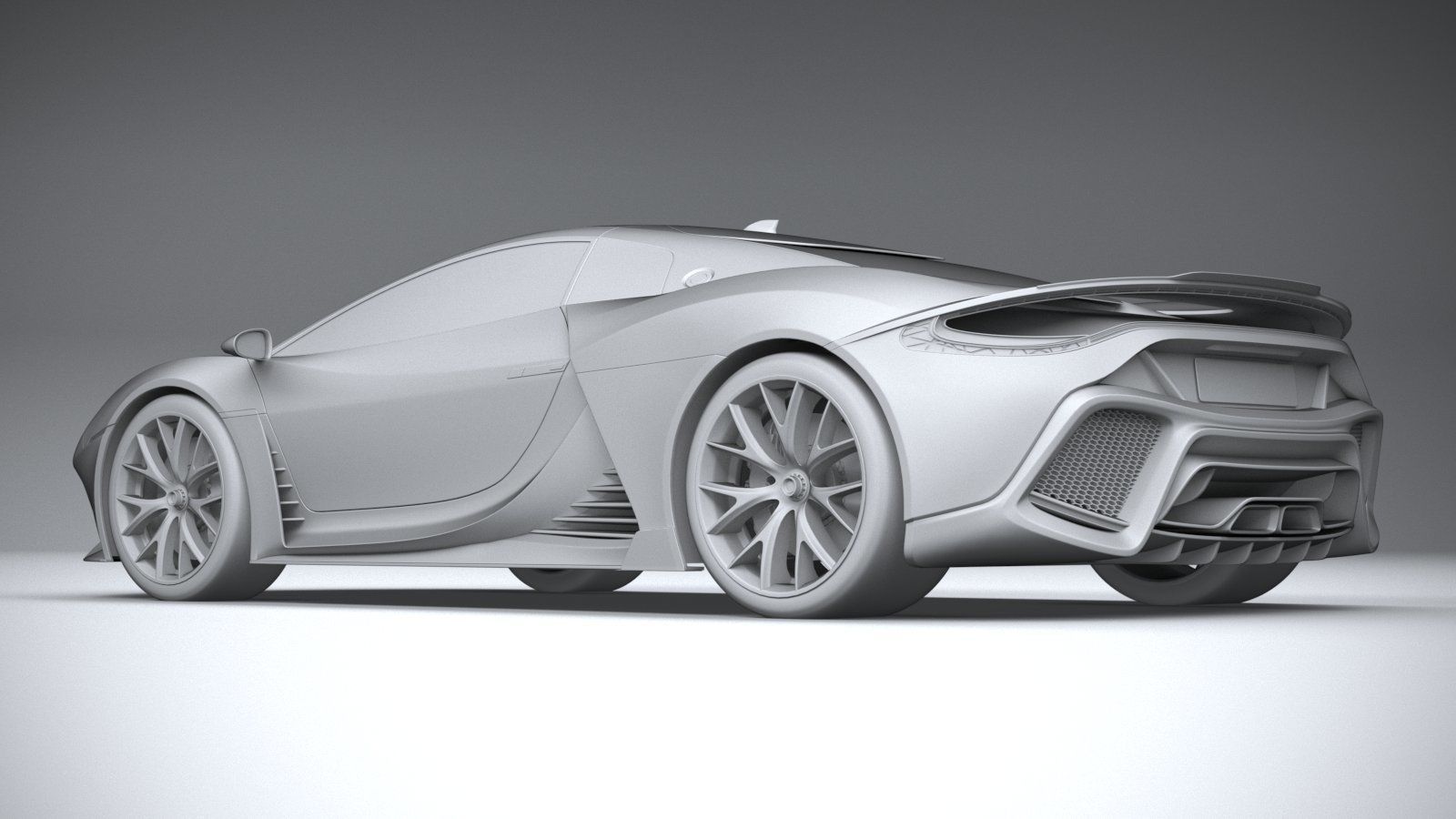 Generic Supercar 2020 3D model_21