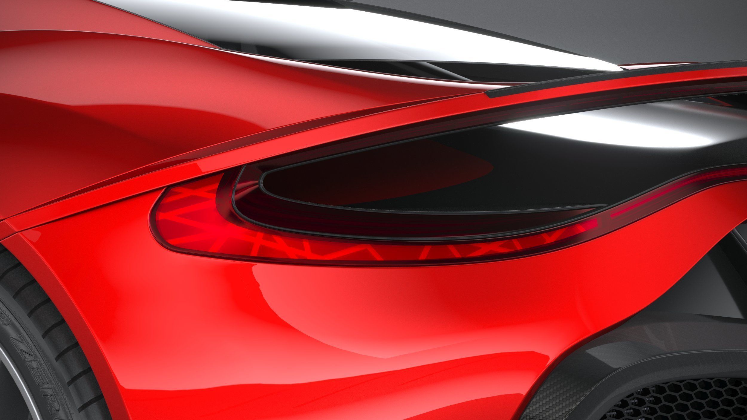 Generic Supercar 2020 3D model_15