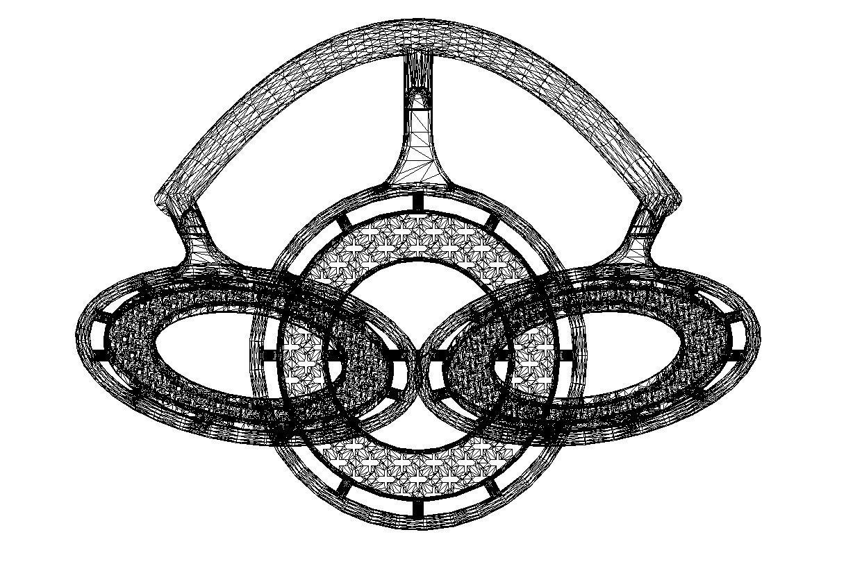 Interlocking pendants  3D print model_23