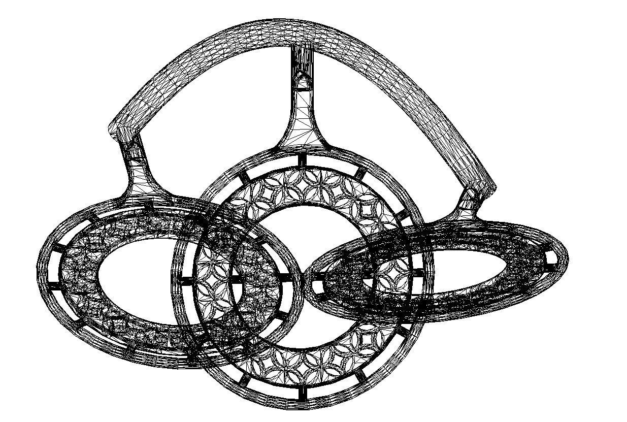 Interlocking pendants  3D print model_21
