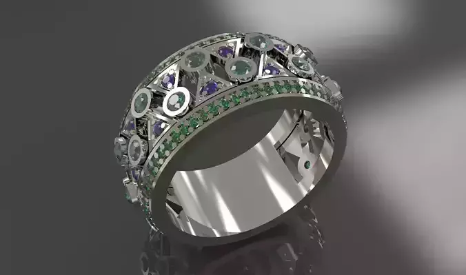 Ring With Diamonds