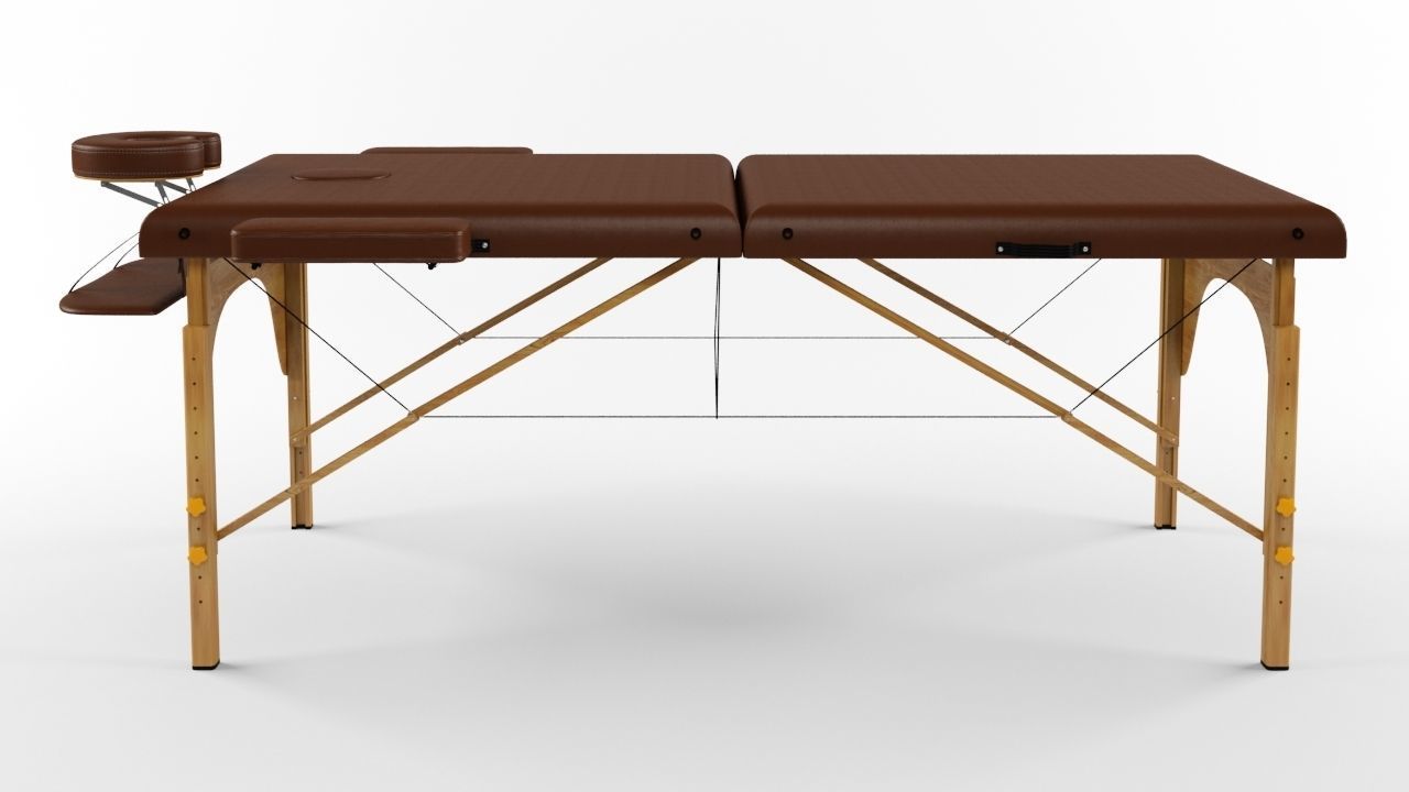 Massage Table 3D model_4