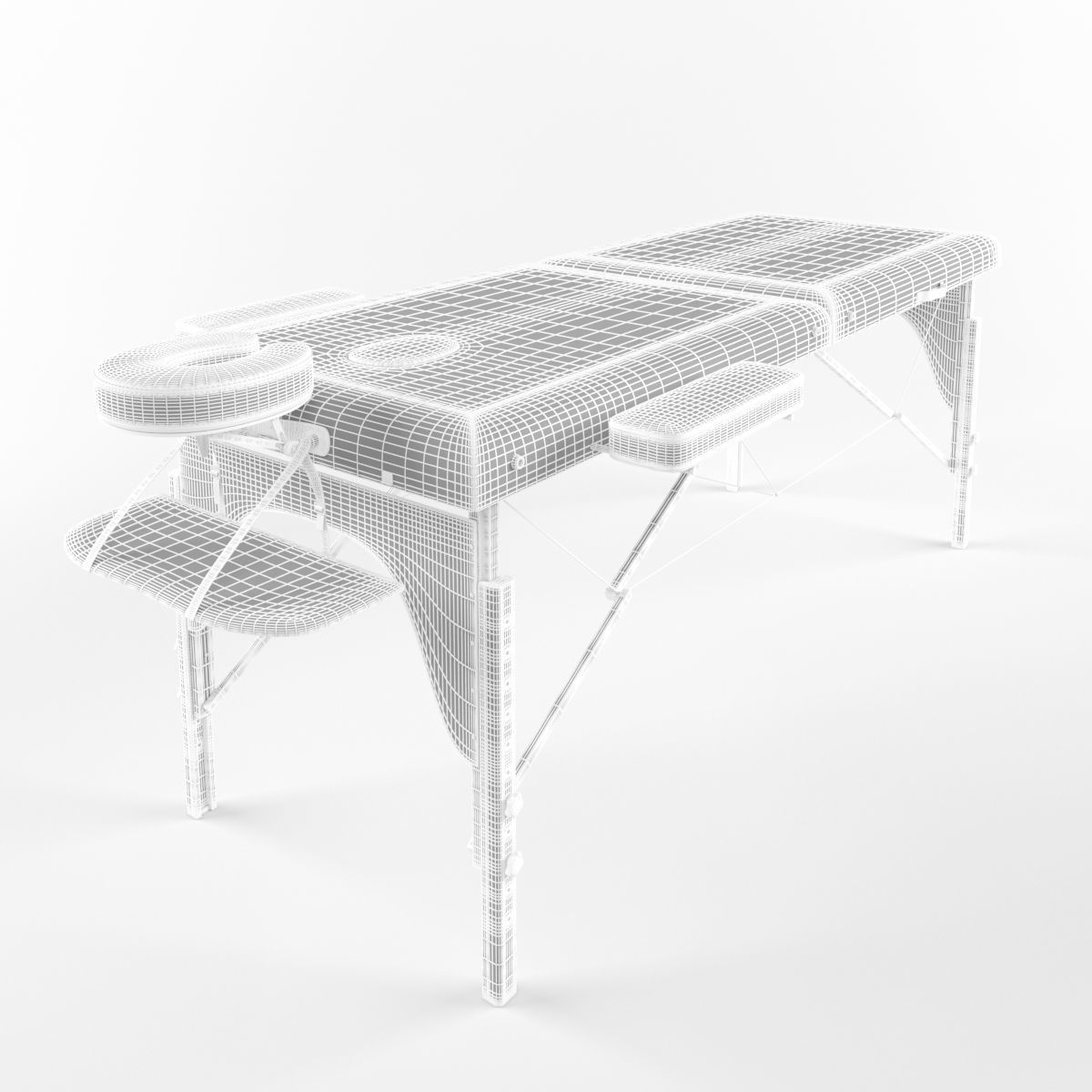 Massage Table 3D model_5