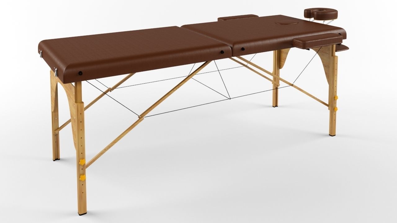 Massage Table 3D model_2