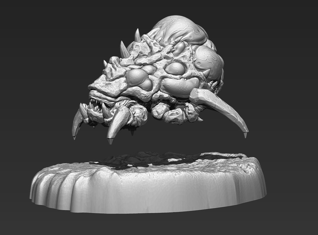 Baneling from Starcraft 3D print model_11