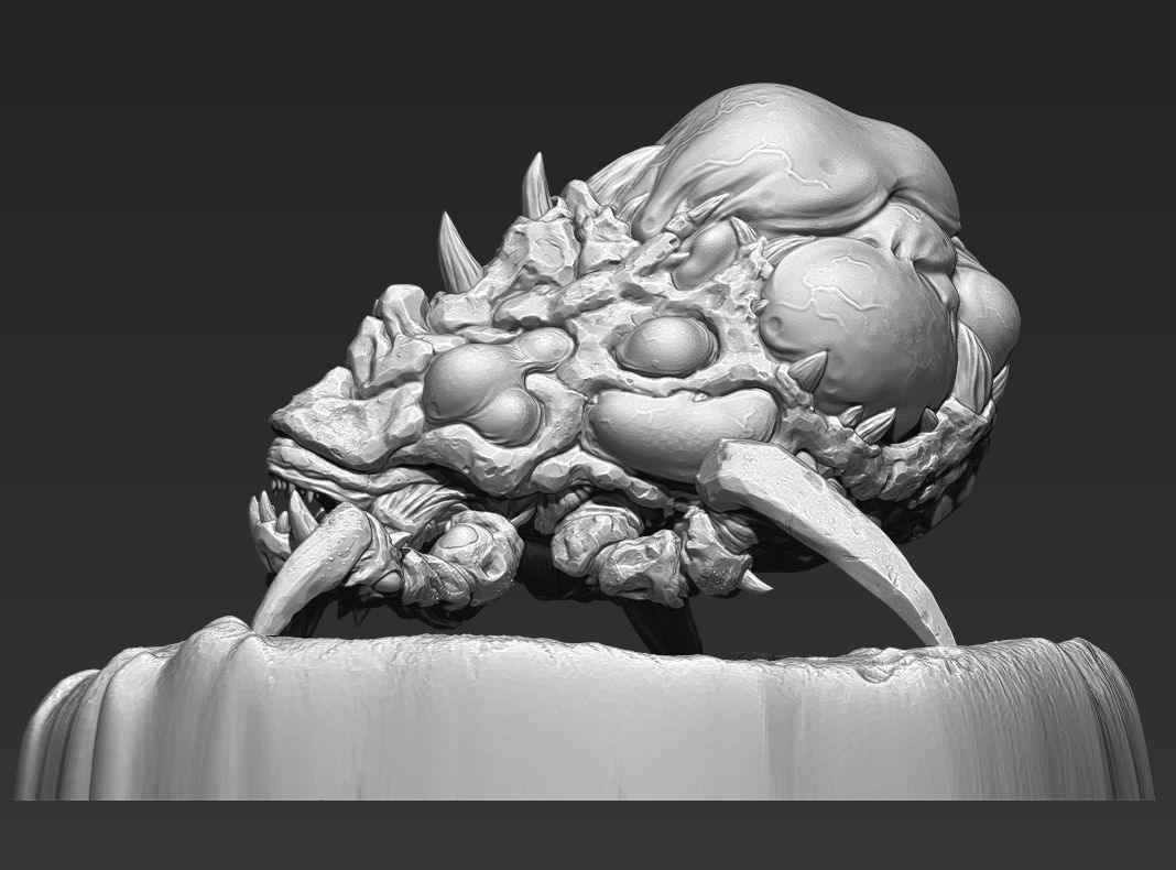 Baneling from Starcraft 3D print model_2