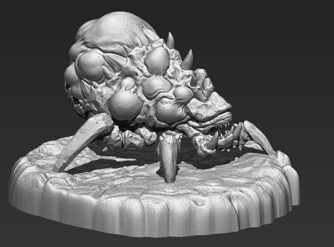 Baneling from Starcraft 3D print model_7