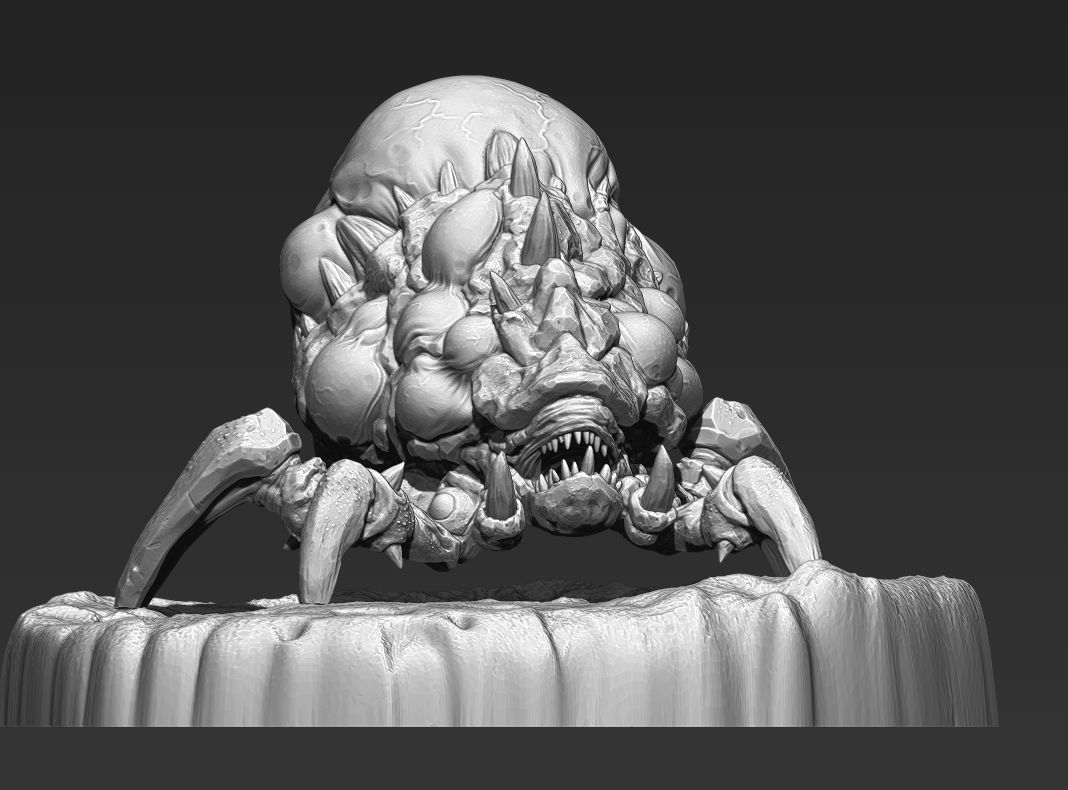 Baneling from Starcraft 3D print model_3
