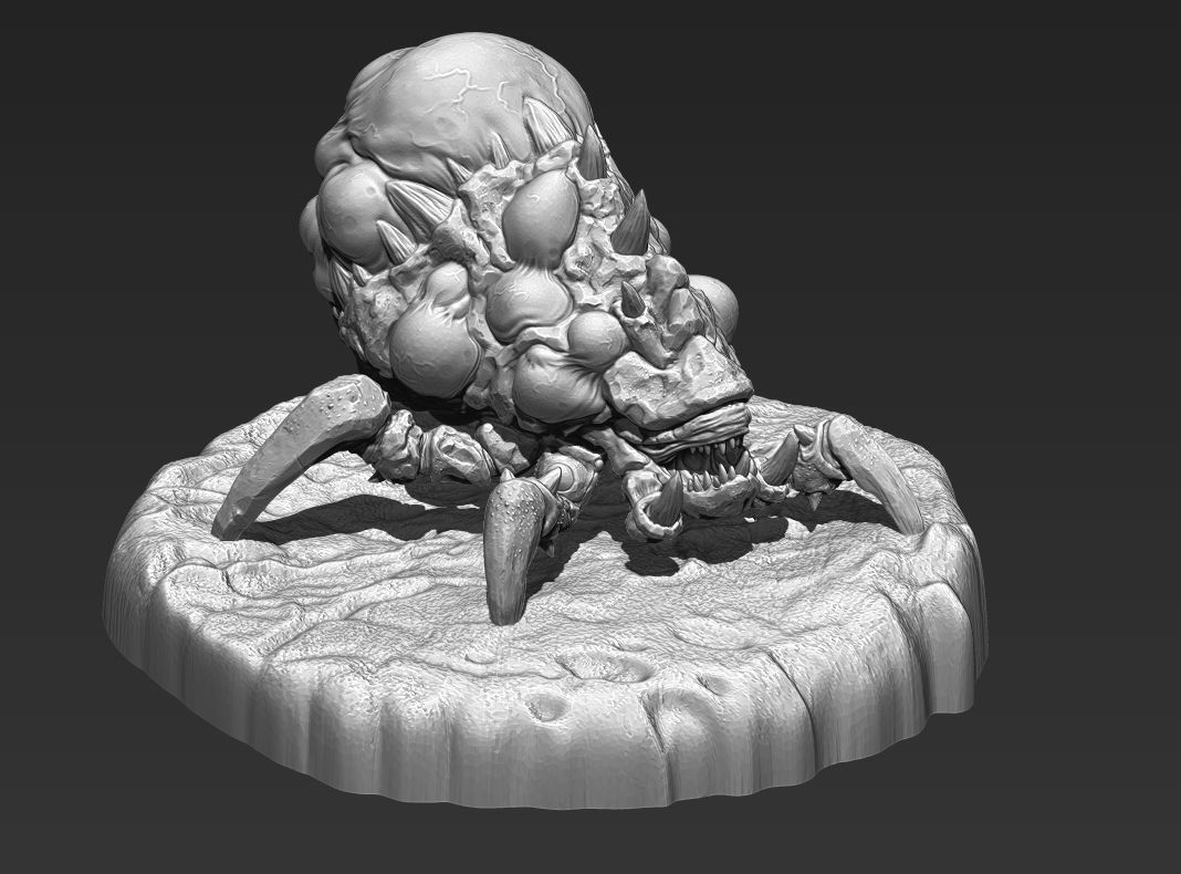 Baneling from Starcraft 3D print model_9