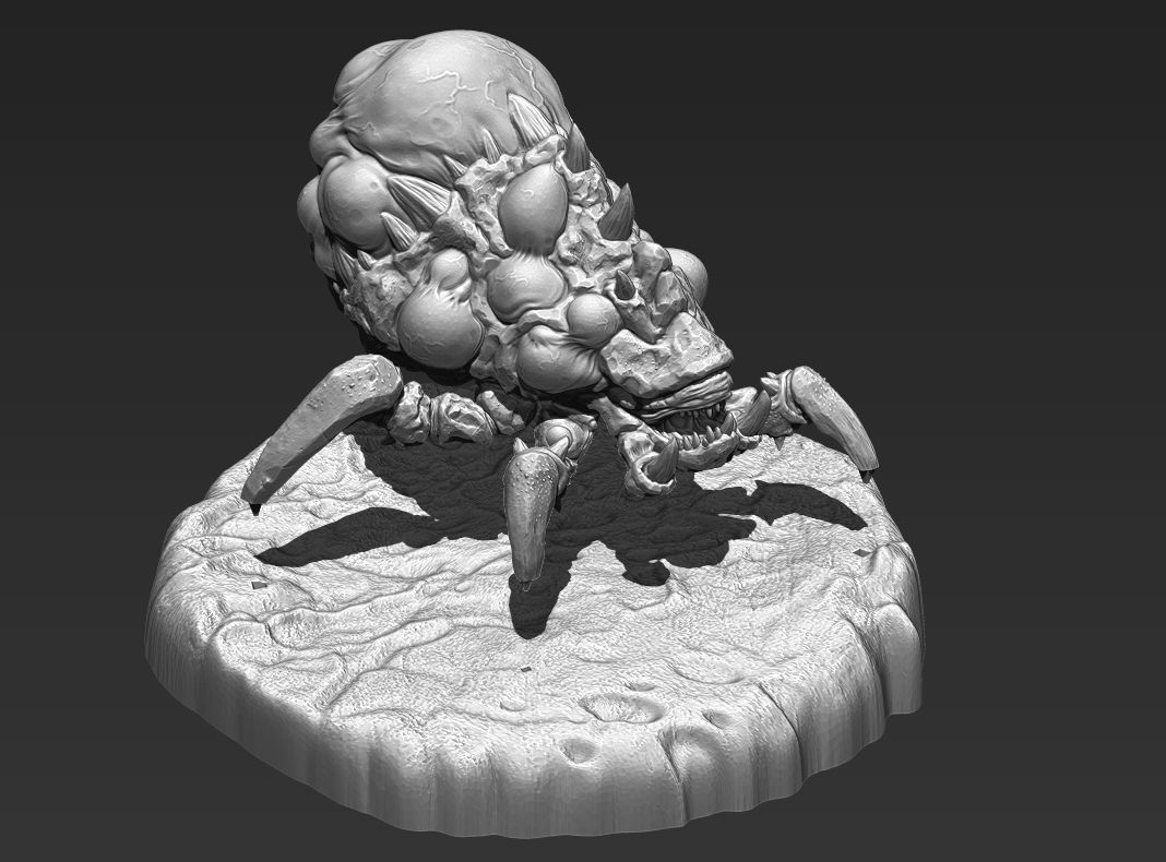 Baneling from Starcraft 3D print model_12