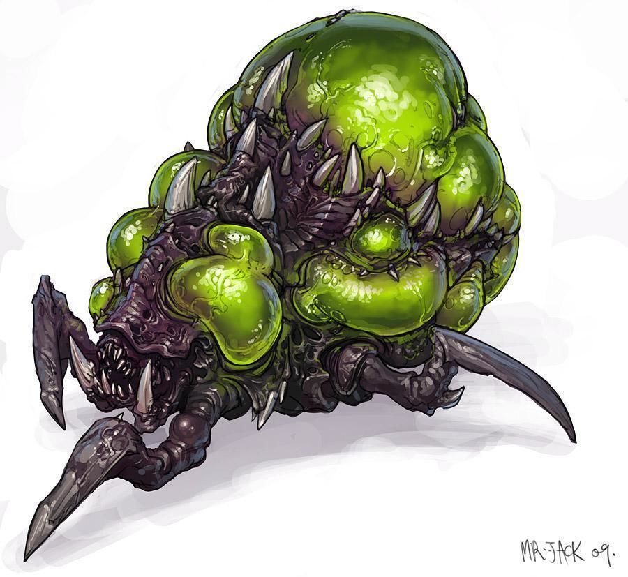 Baneling from Starcraft 3D print model_14