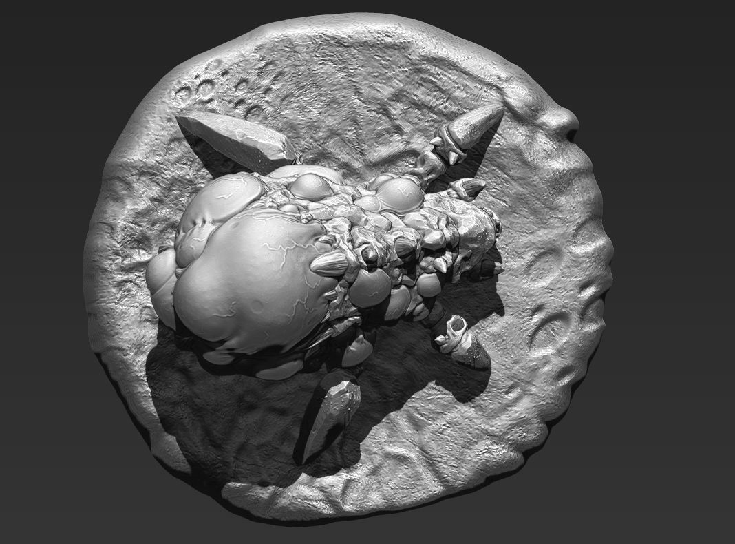 Baneling from Starcraft 3D print model_6