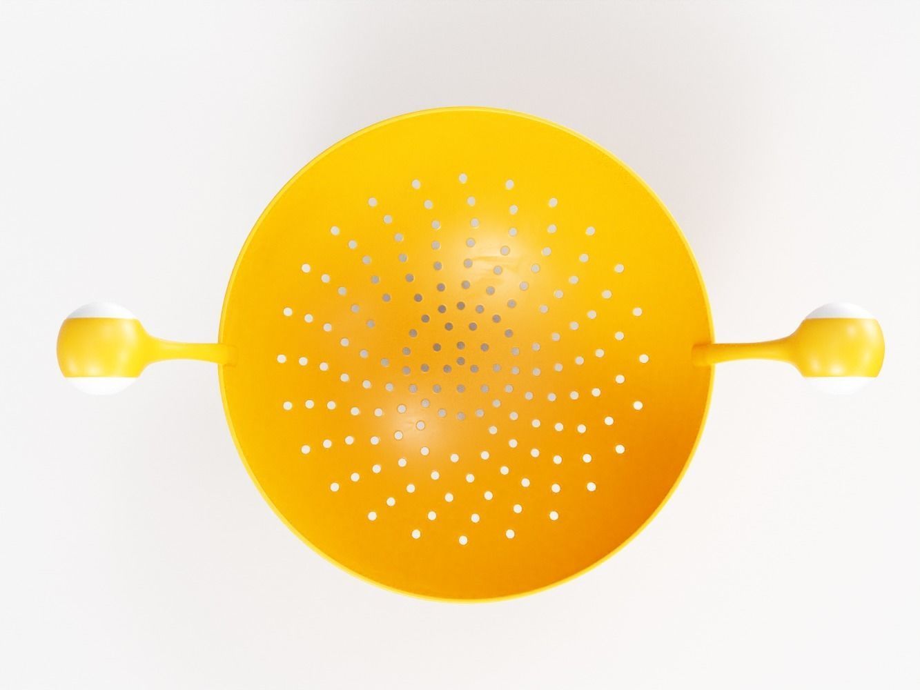 Spaghetti Monster Strainer with Noodles and Meatballs 3D model_14