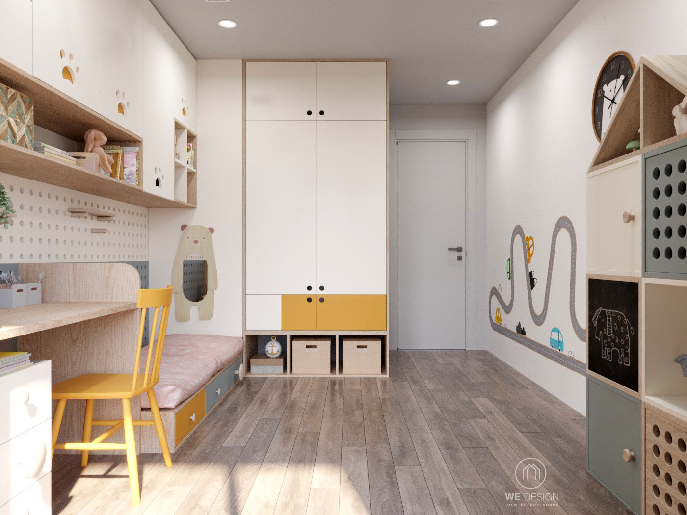 Kids room 3D model_8