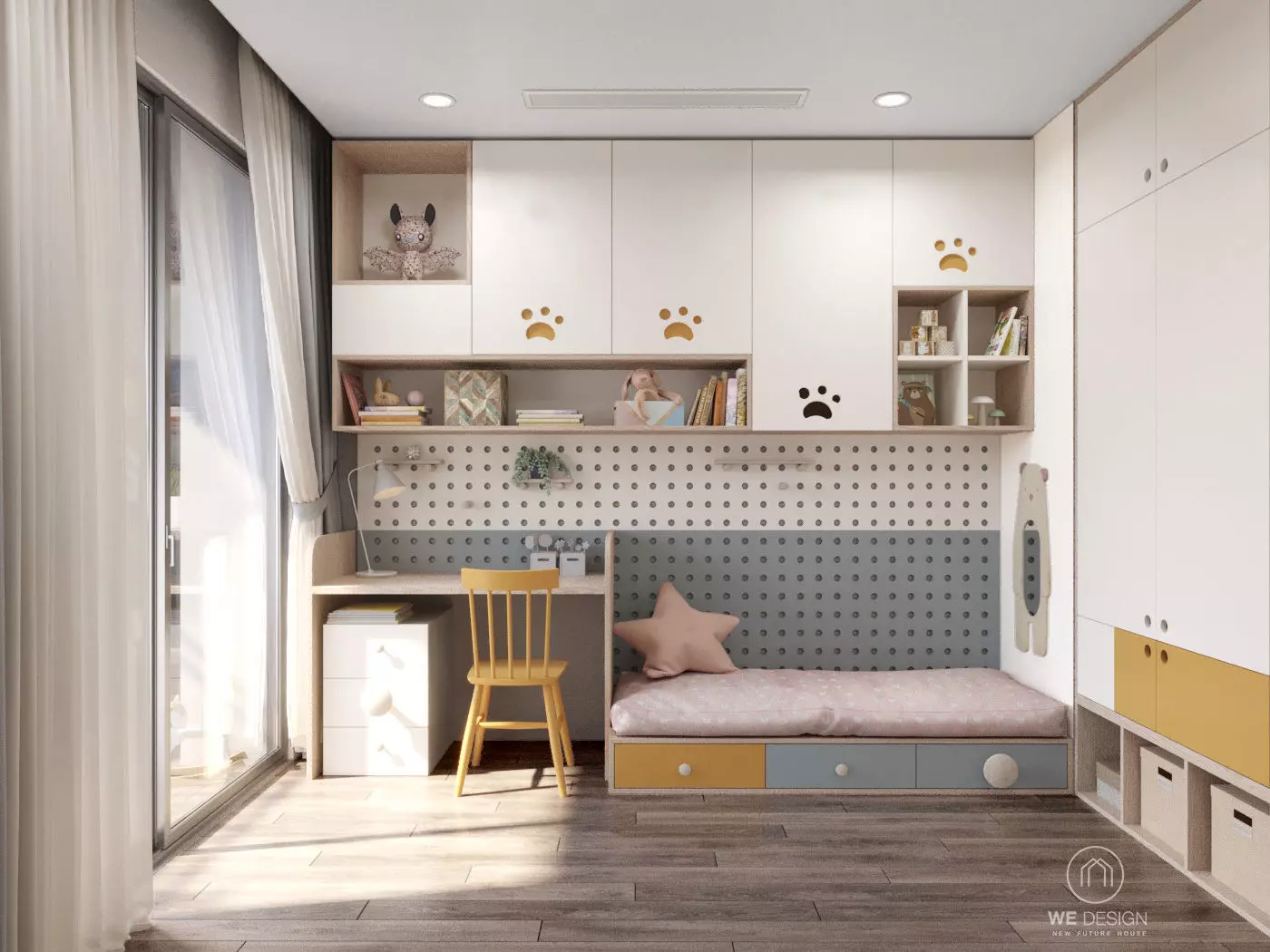 Kids room 3D model_0