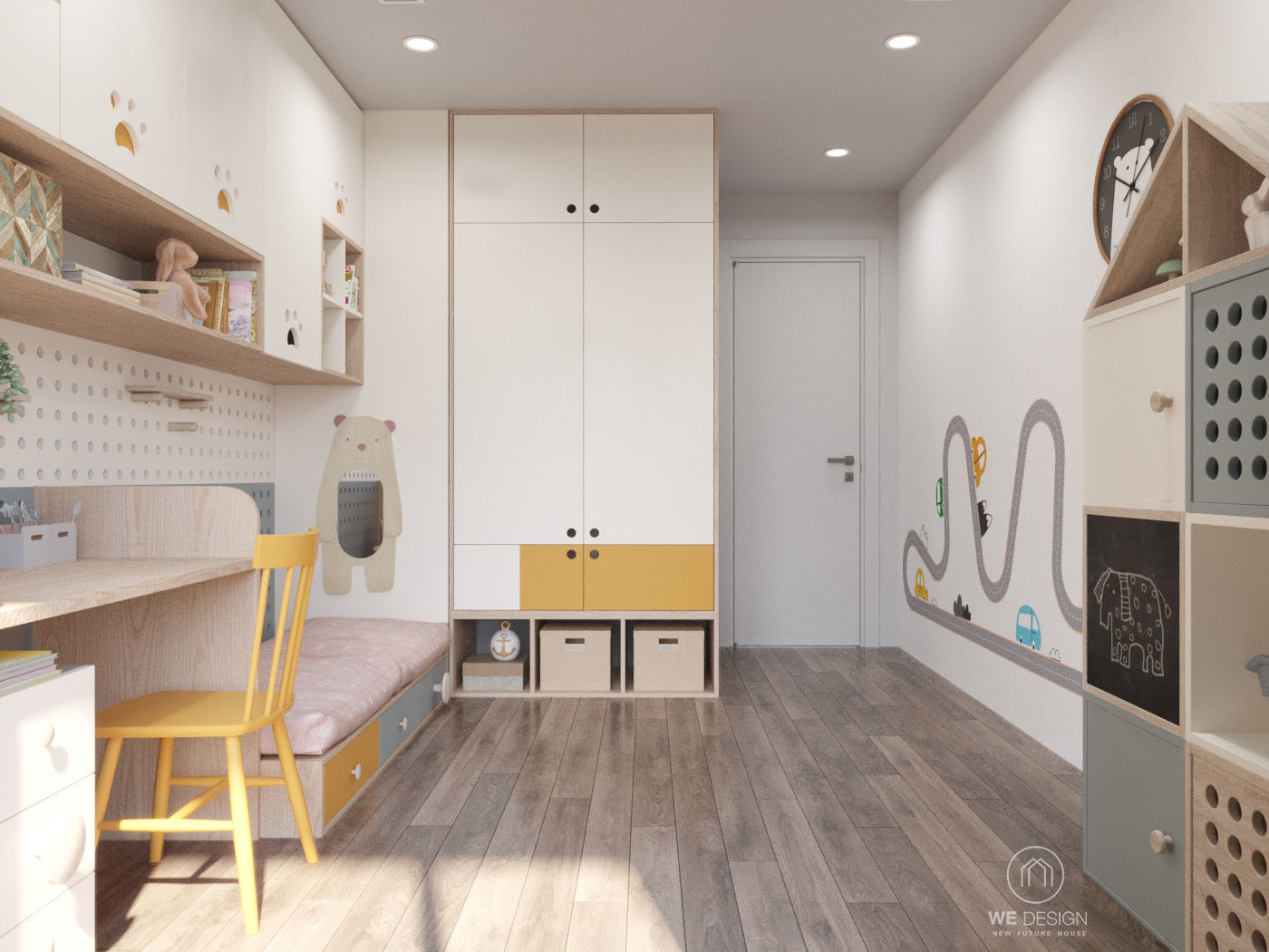 Kids room 3D model_6