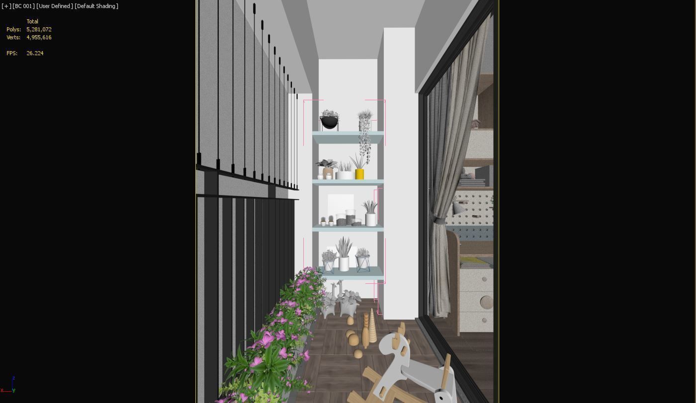 Kids room 3D model_5