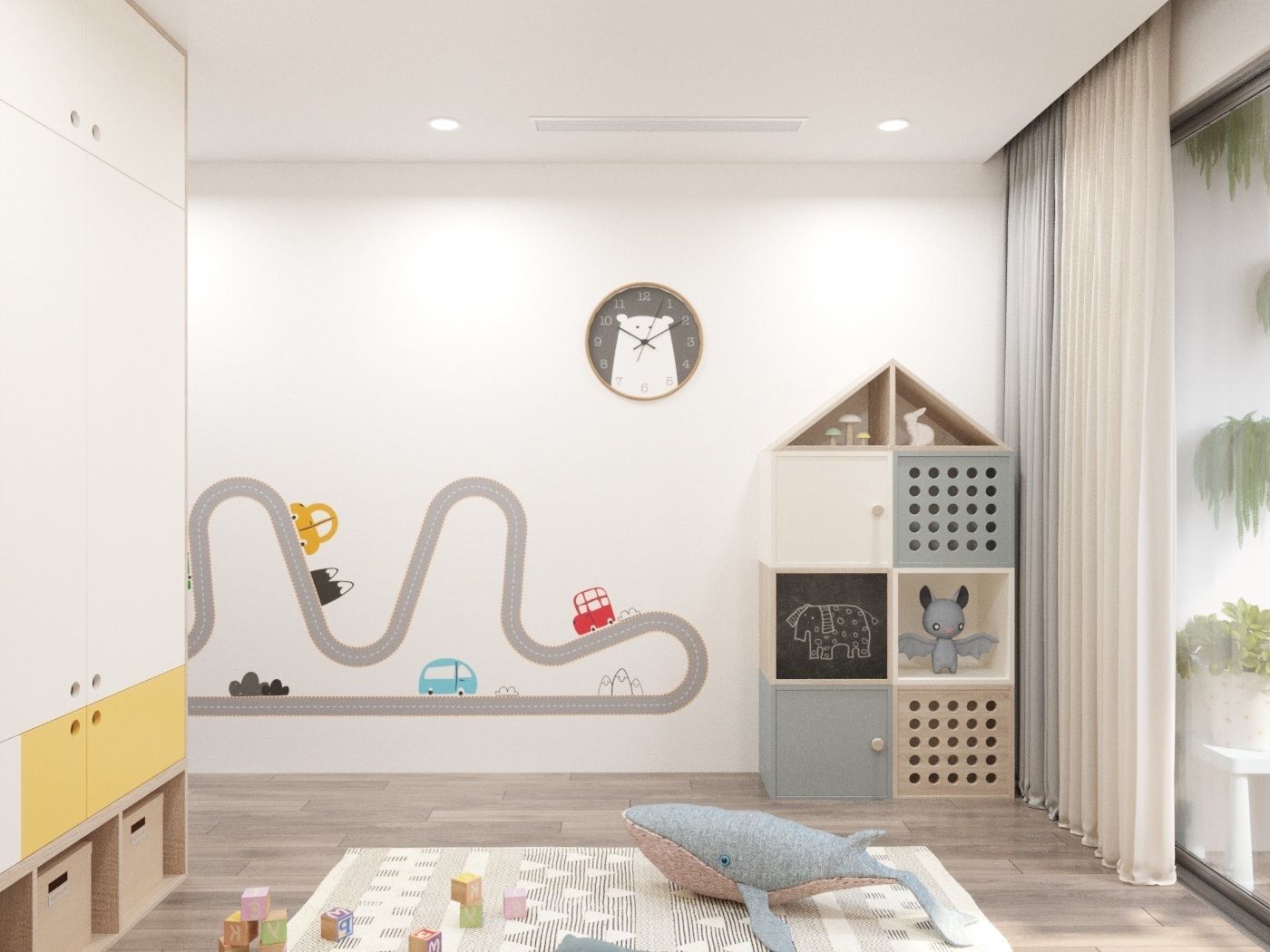 Kids room 3D model_9