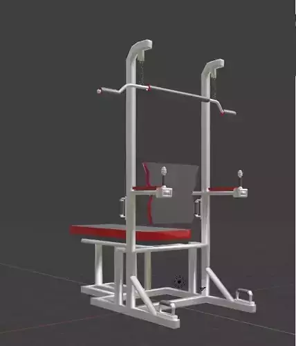sport equipment gym tool 3 object blender 2 8  verts 17925 