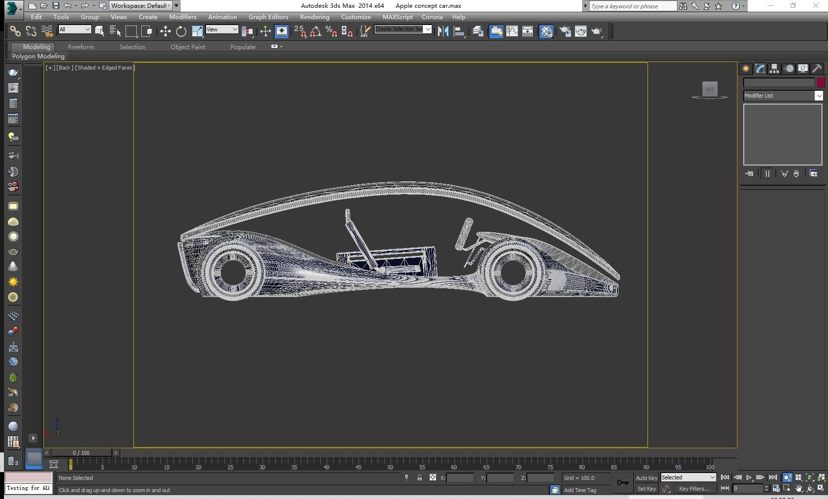 Apple concept car 3D model_9