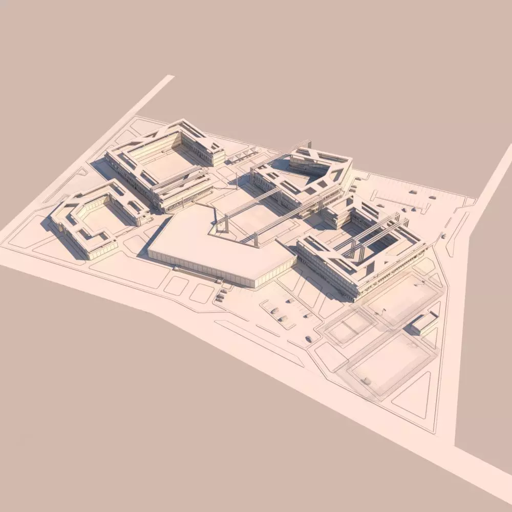 educational project 3D model