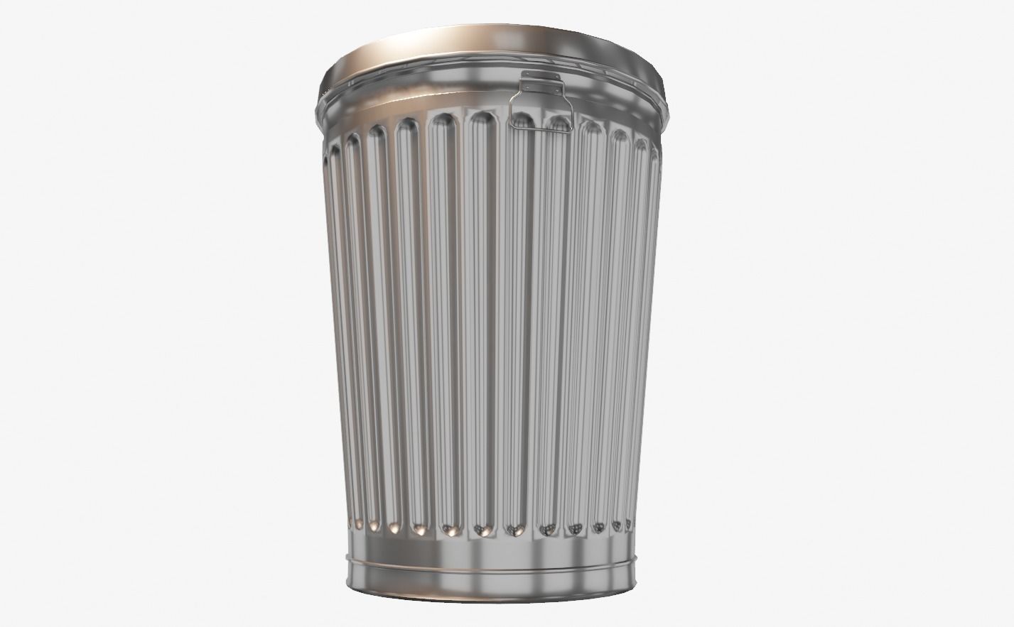 trash or garbage can 3D model_3