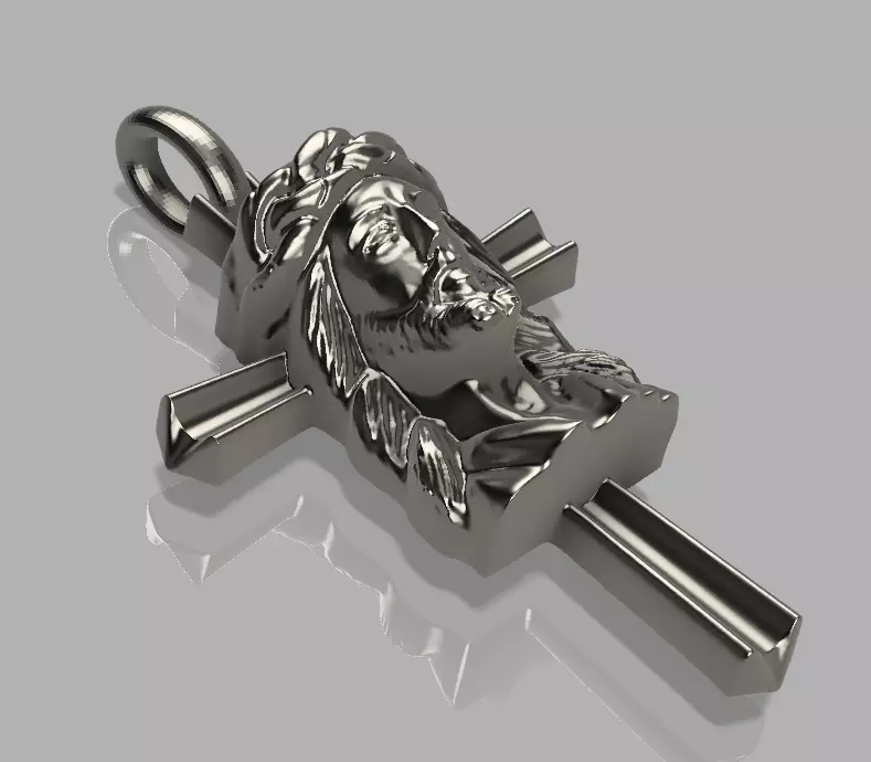 Cristo Croce - Christ pendant 3D print model