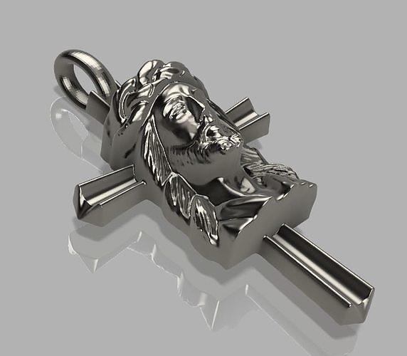 Cristo Croce  -  Christ pendant 3D print model