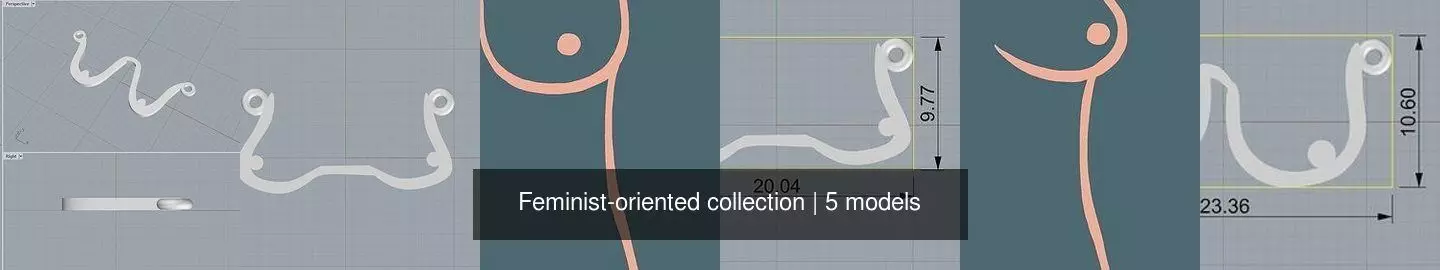 Feminist-oriented collection word w _1